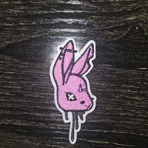 50% Off 2 Items!🌺 Lot B-A Pink Bunny Embroidered Patch #2